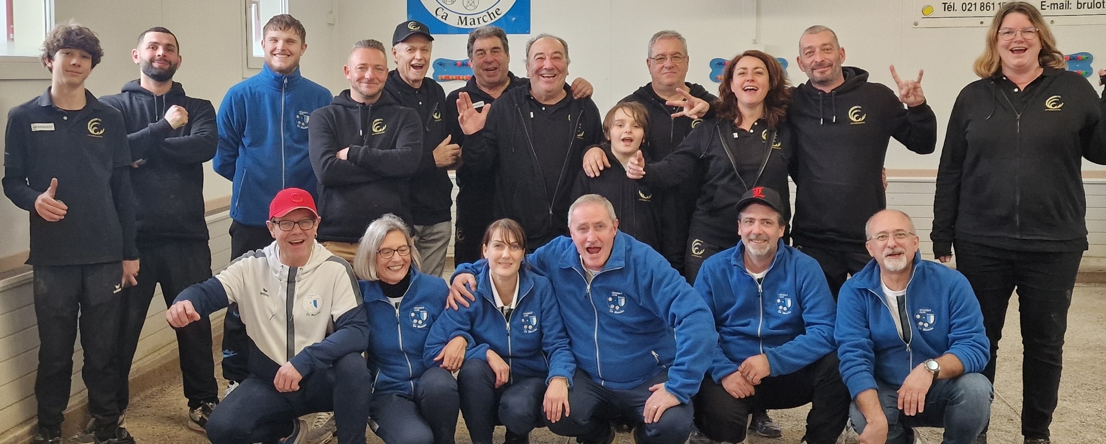 Lire la suite à propos de l’article Championnat Vaudois : ça Marche IV – Sixboulettes I